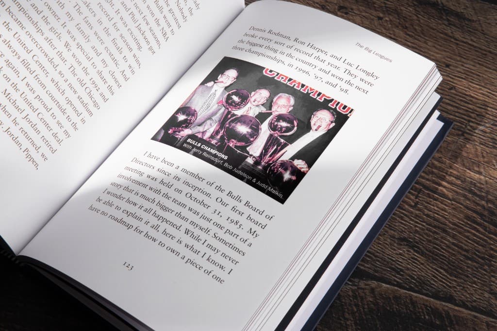 Photo essay spread with archival images and captions